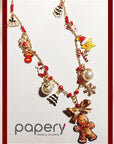 Collana Natalizia omino Pan di zenzero