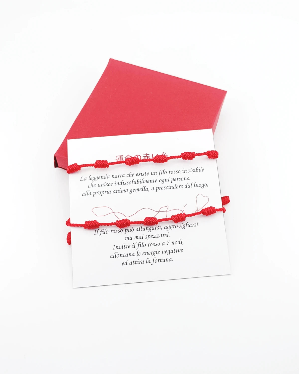 Bracciali il filo rosso del destino