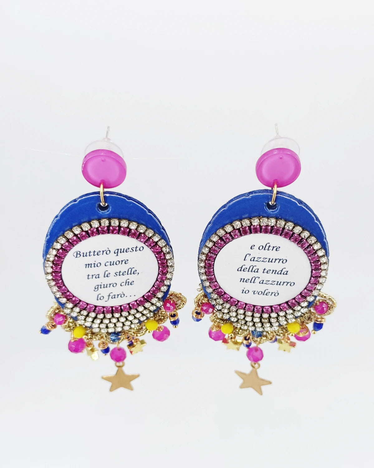 Butterò questo mio cuore tra le stelle, giuro che lo farò e oltre l’azzurro della tenda, nell’azzurro io volerò