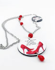 Collana Ammiro le mie scarpe