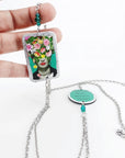 Collana Frida kahlo innamorati di te della vita e dopo di chi vuoi