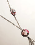 Collana Geisha e ventaglio laterale