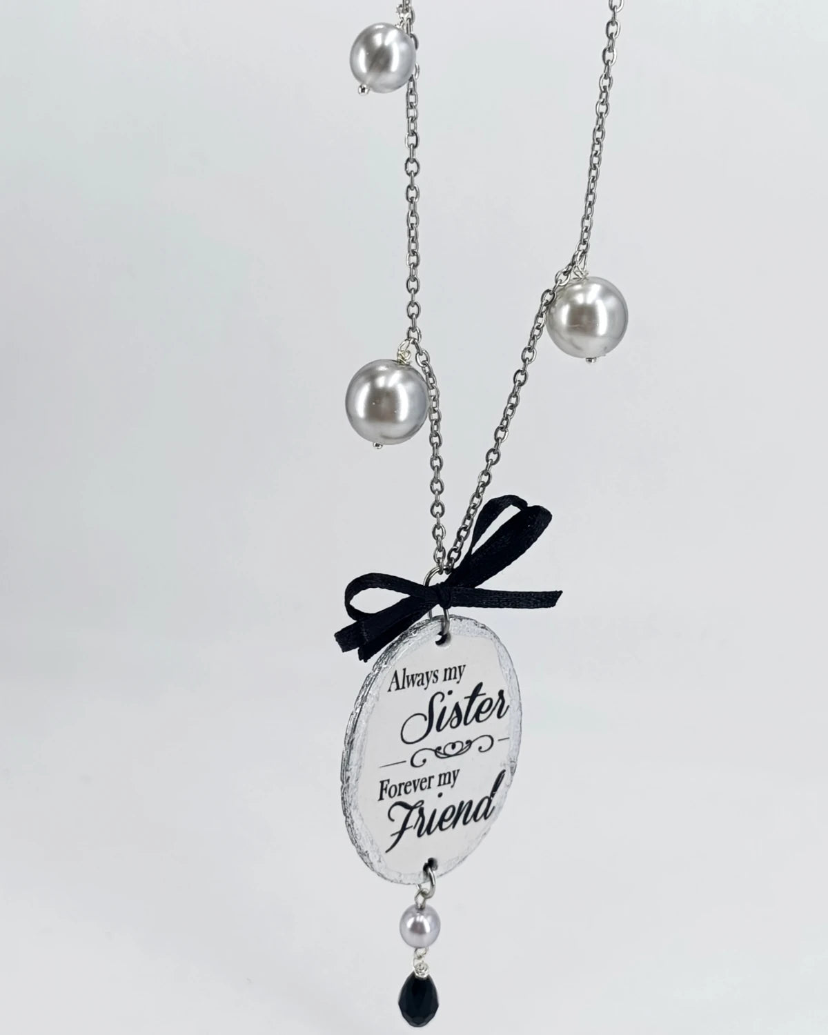 Collana Legame tra sorelle pendente