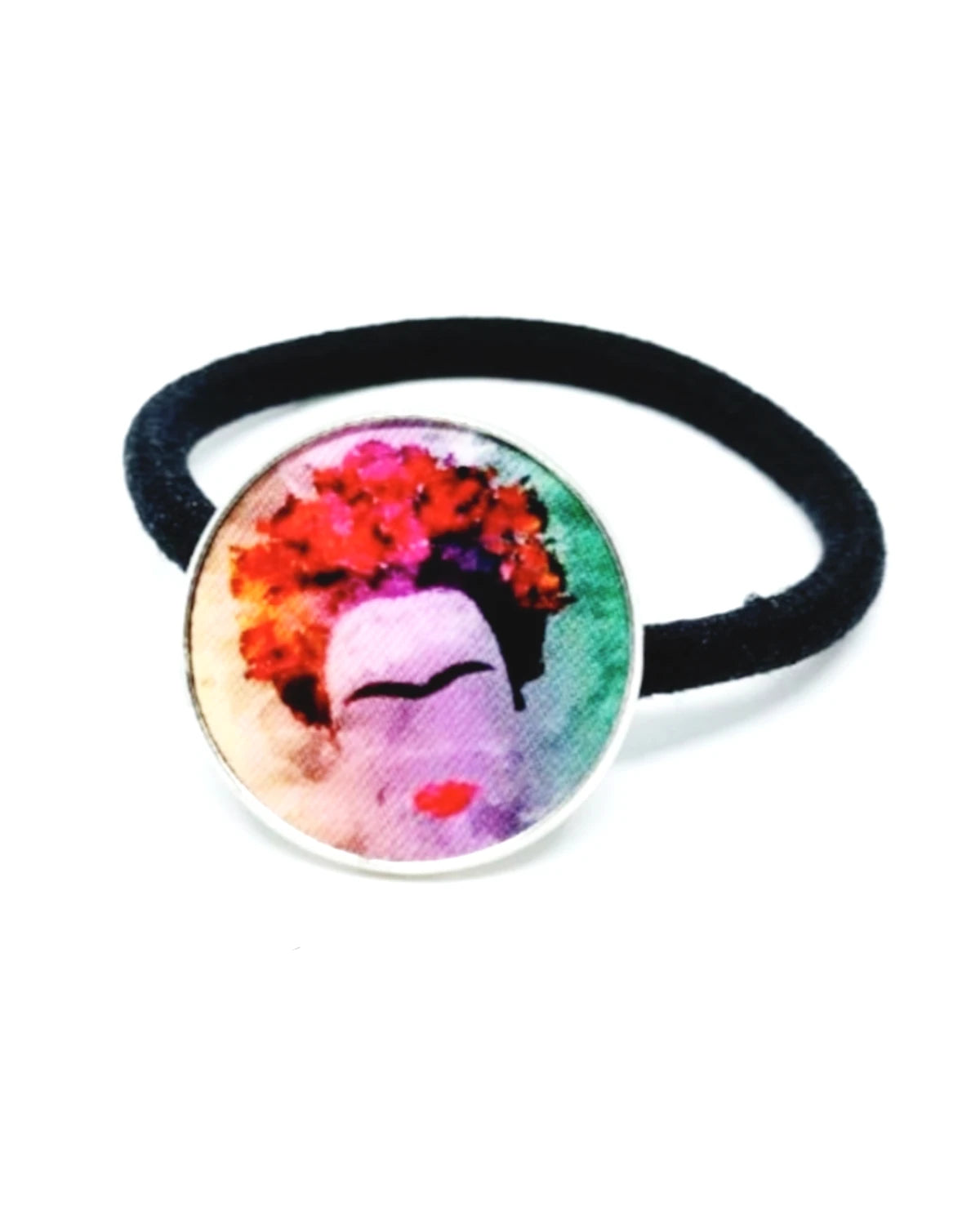 Elastico Frida Kahlo multicolor