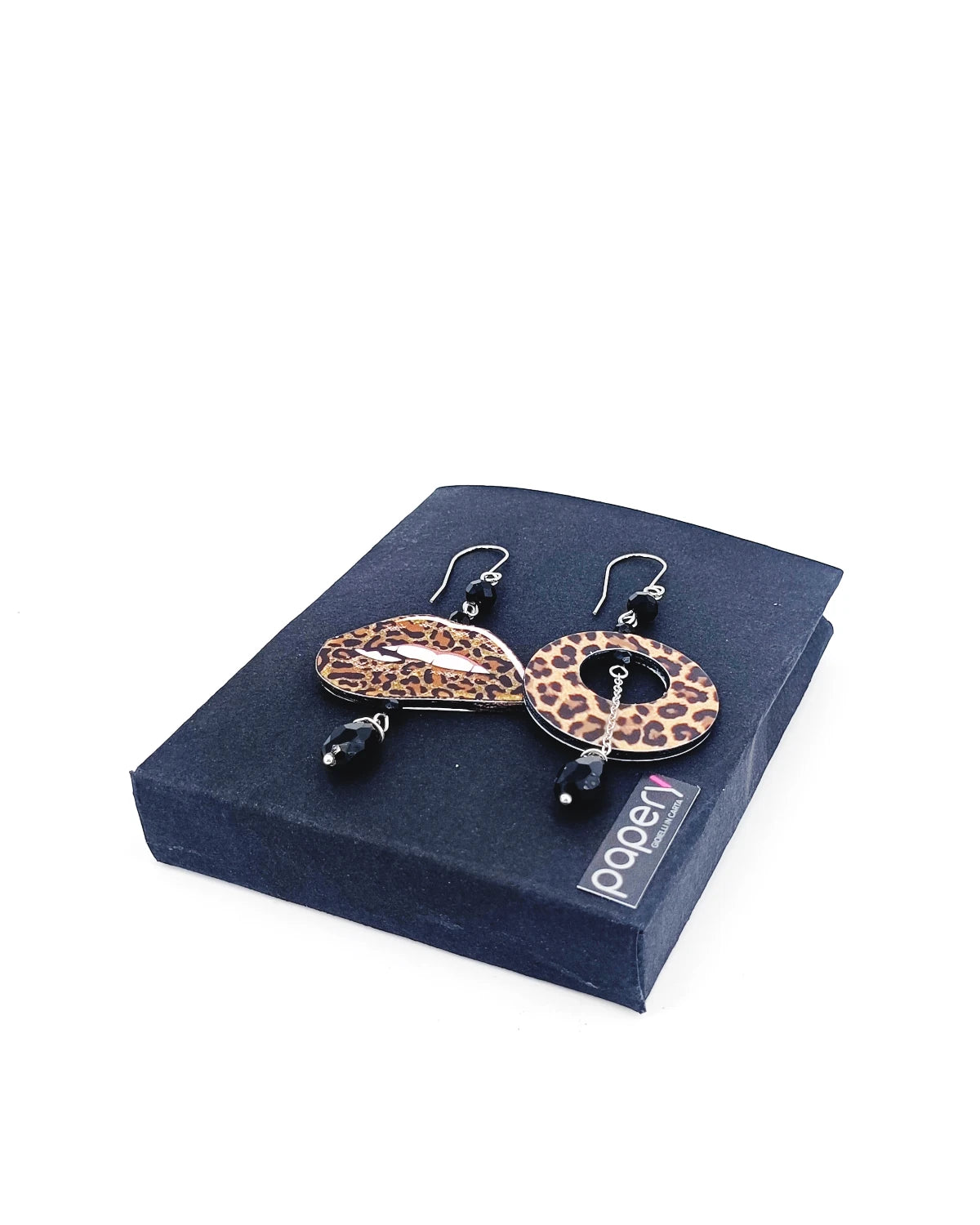 Orecchini Bocca selvaggia animalier