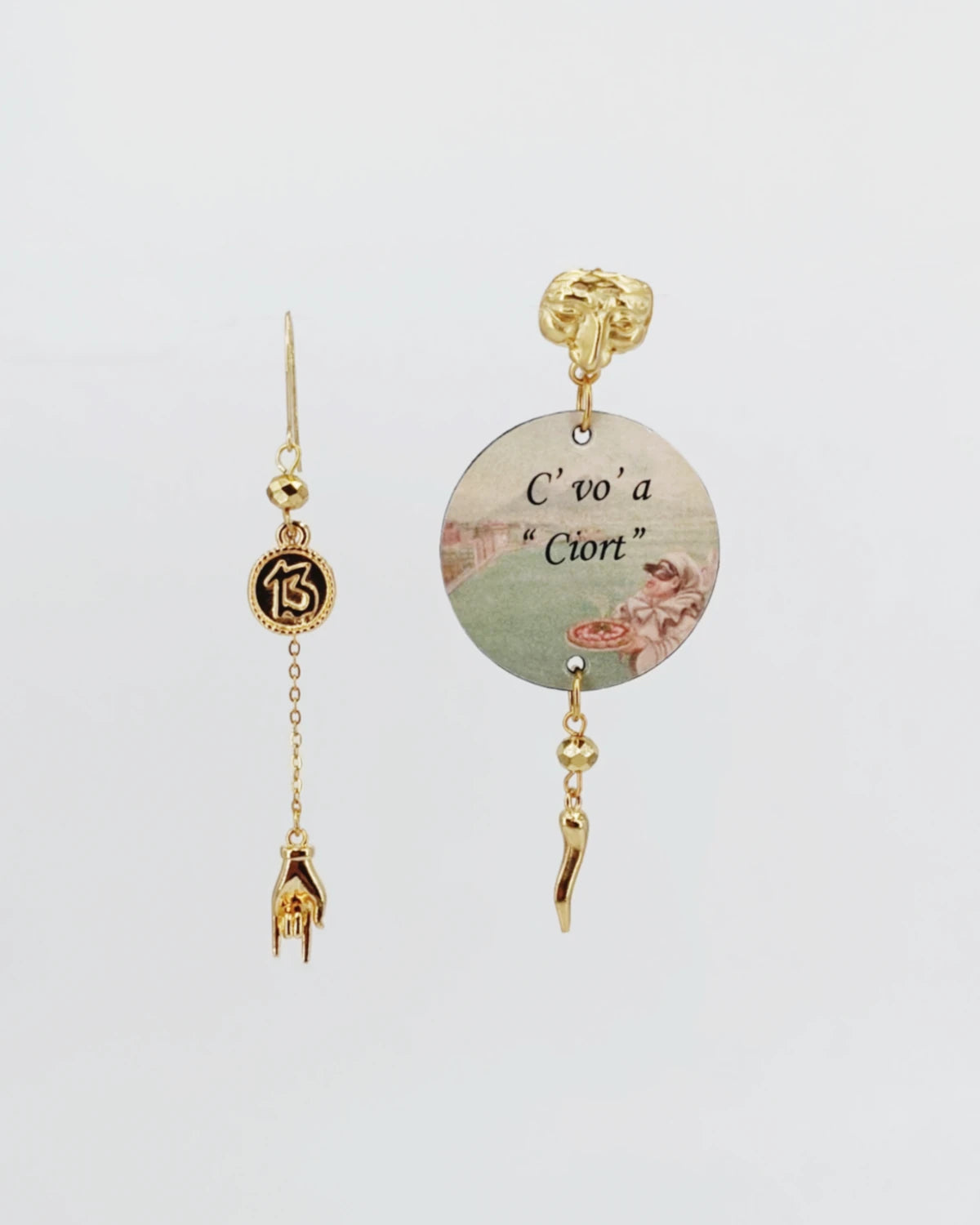 Orecchini C' vo' a ciort