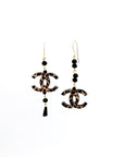 Orecchini Chanel animalier di carta