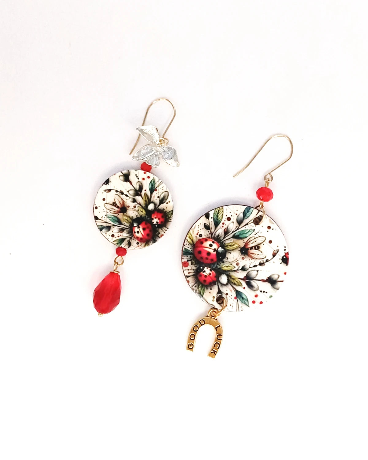 Orecchini Coccinella