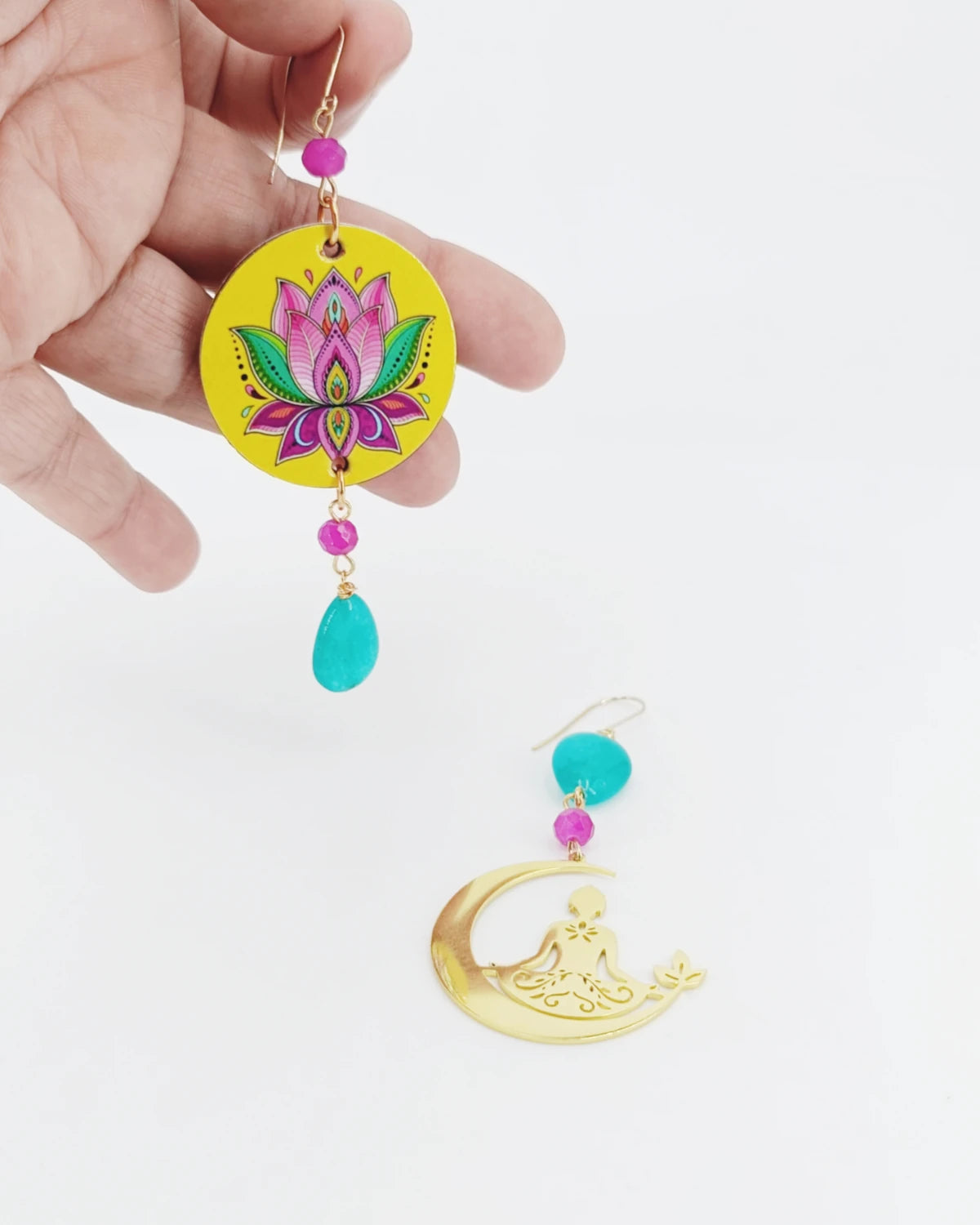 Orecchini  Fiore di loto