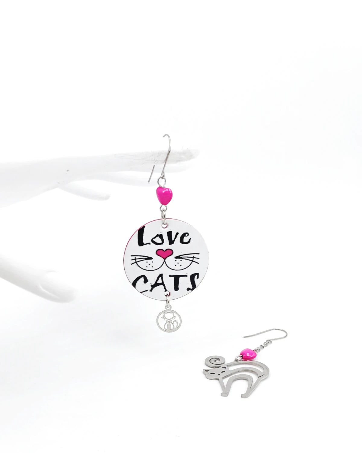 Orecchini Love cats