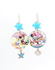 Orecchini Minnie e Paperina al mare