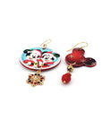 Orecchini Minnie e Topolino Christmas