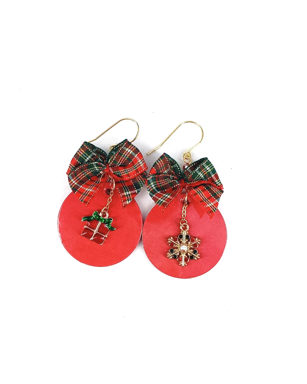 Orecchini Natalizi di carta