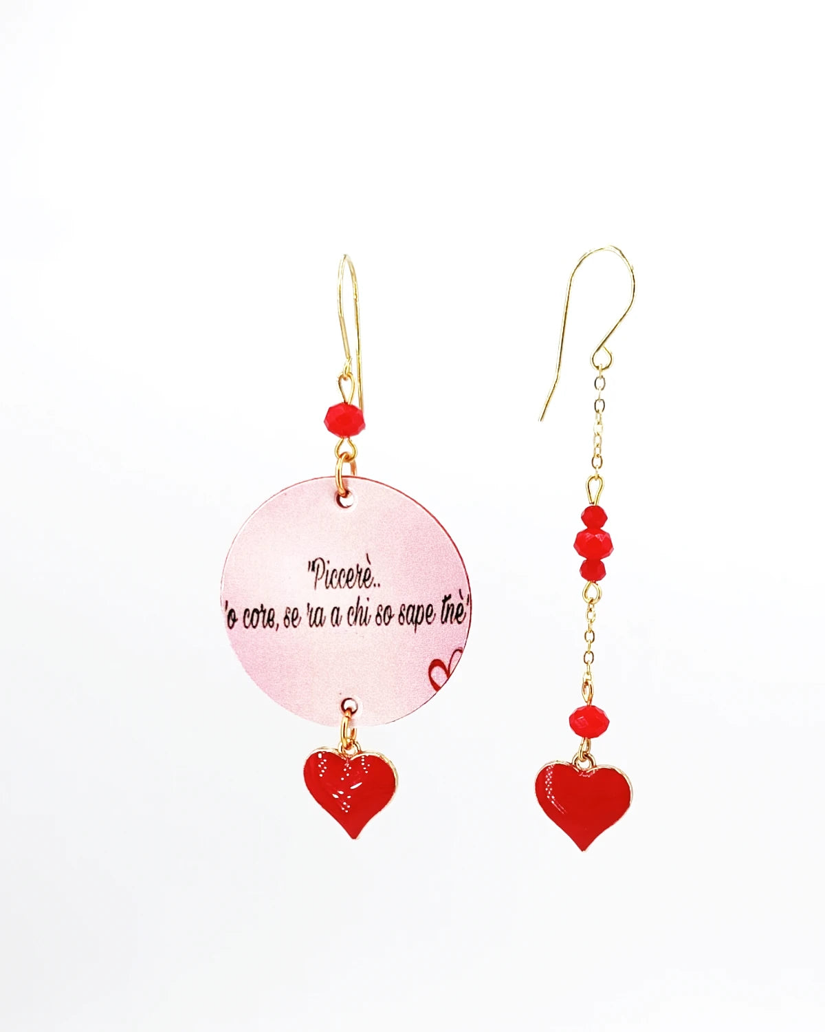 Orecchini 'O core, se ra a chi so sape tne'