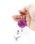 Orecchini Sticazzi fucsia