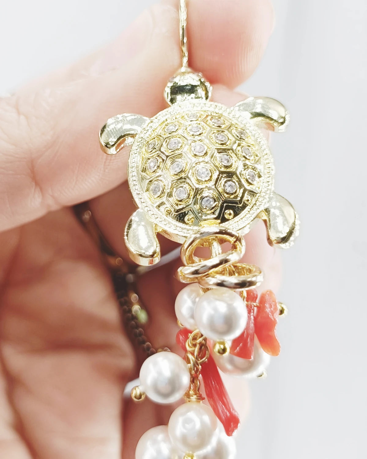 Orecchini Tartaruga dettagli