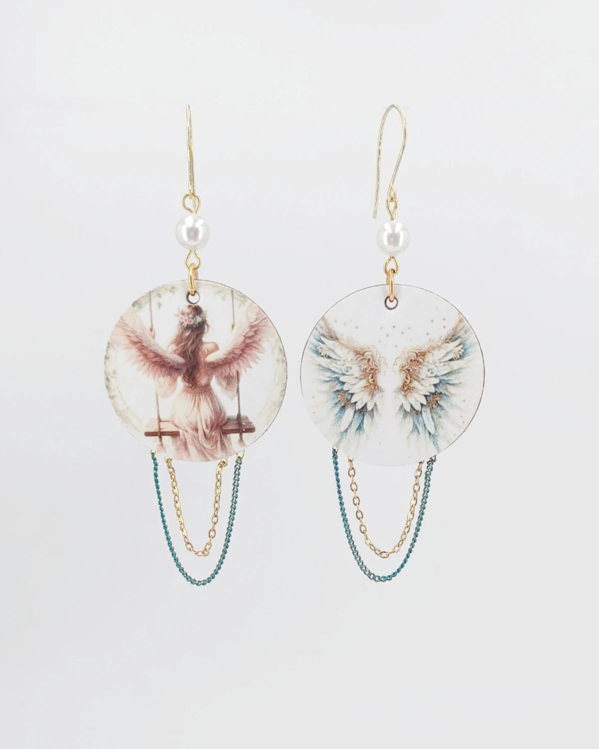 Orecchini di carta Ali di Angelo