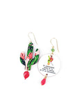 Orecchini di carta Cactus e palloncino
