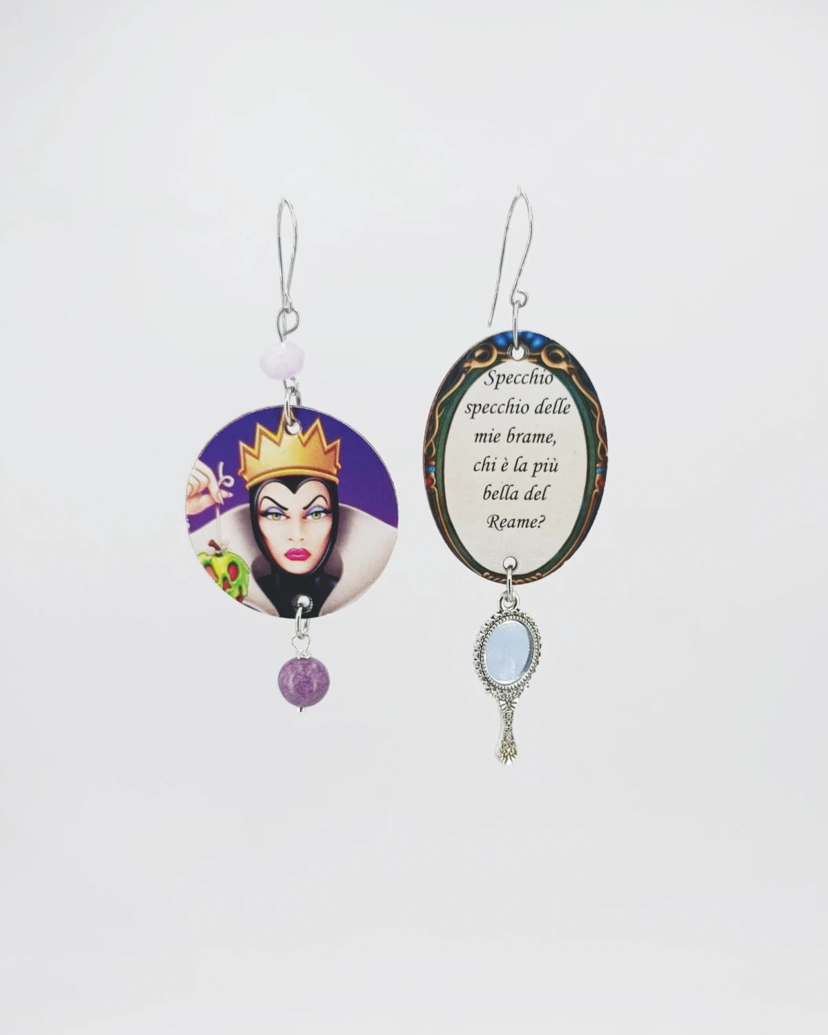 Orecchini di carta Chi è la più bella del reame?