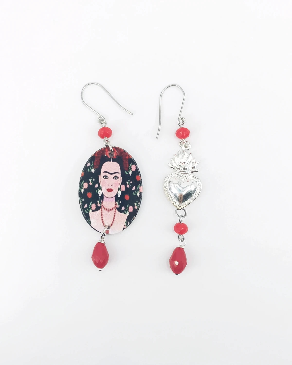 Orecchini di carta Ciò che conta non va chiesto frontale