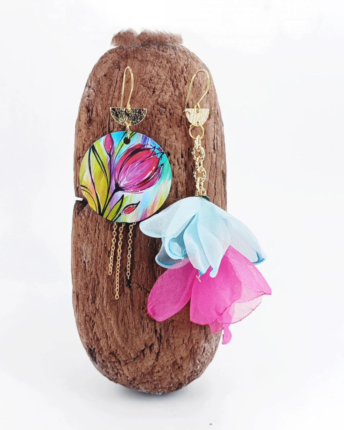 Orecchini di carta Fiori d'Incanto