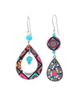 Orecchini di carta Goccia etnica
