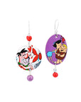 Orecchini di carta I Flintstones