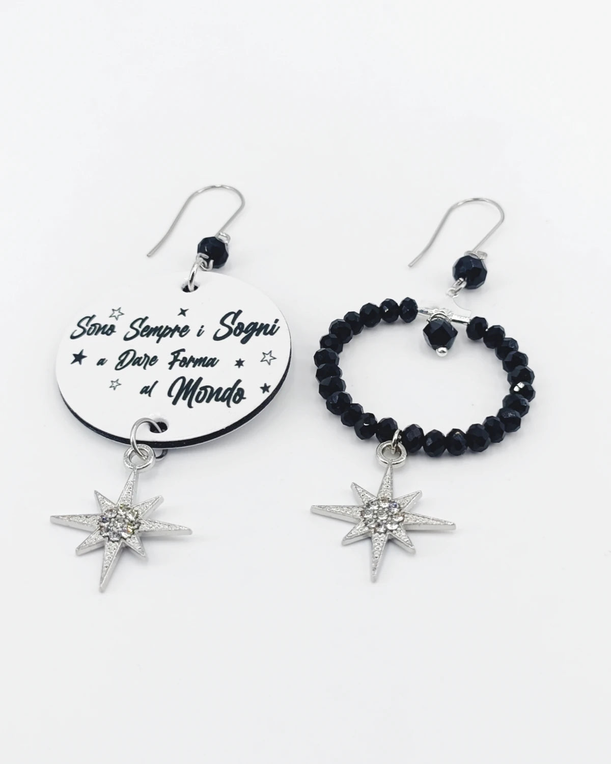 Orecchini di carta I sogni danno forma al mondo ligabue