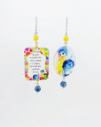 Orecchini di carta Inside out
