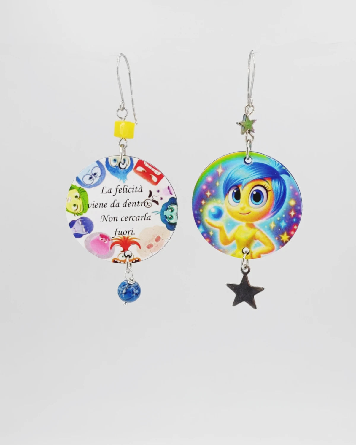 Orecchini di carta Inside out Gioia