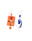 Orecchini di carta Inside out ansia e noia
