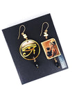 Orecchini di carta La donna egiziana