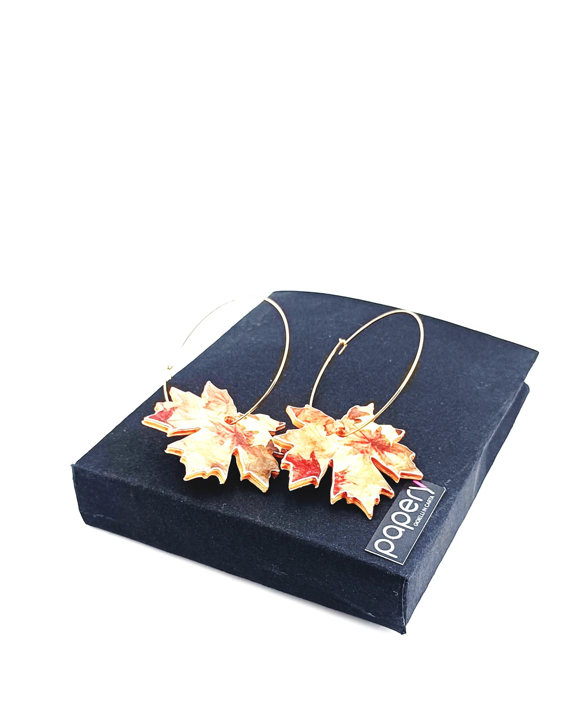 Orecchini di carta Le foglie