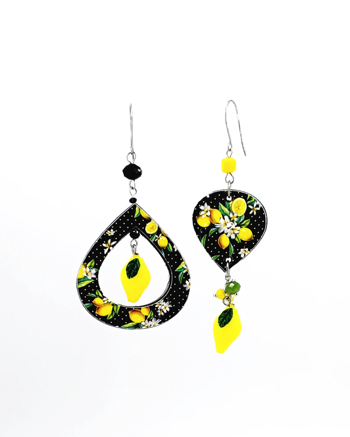 Orecchini di carta Limoni