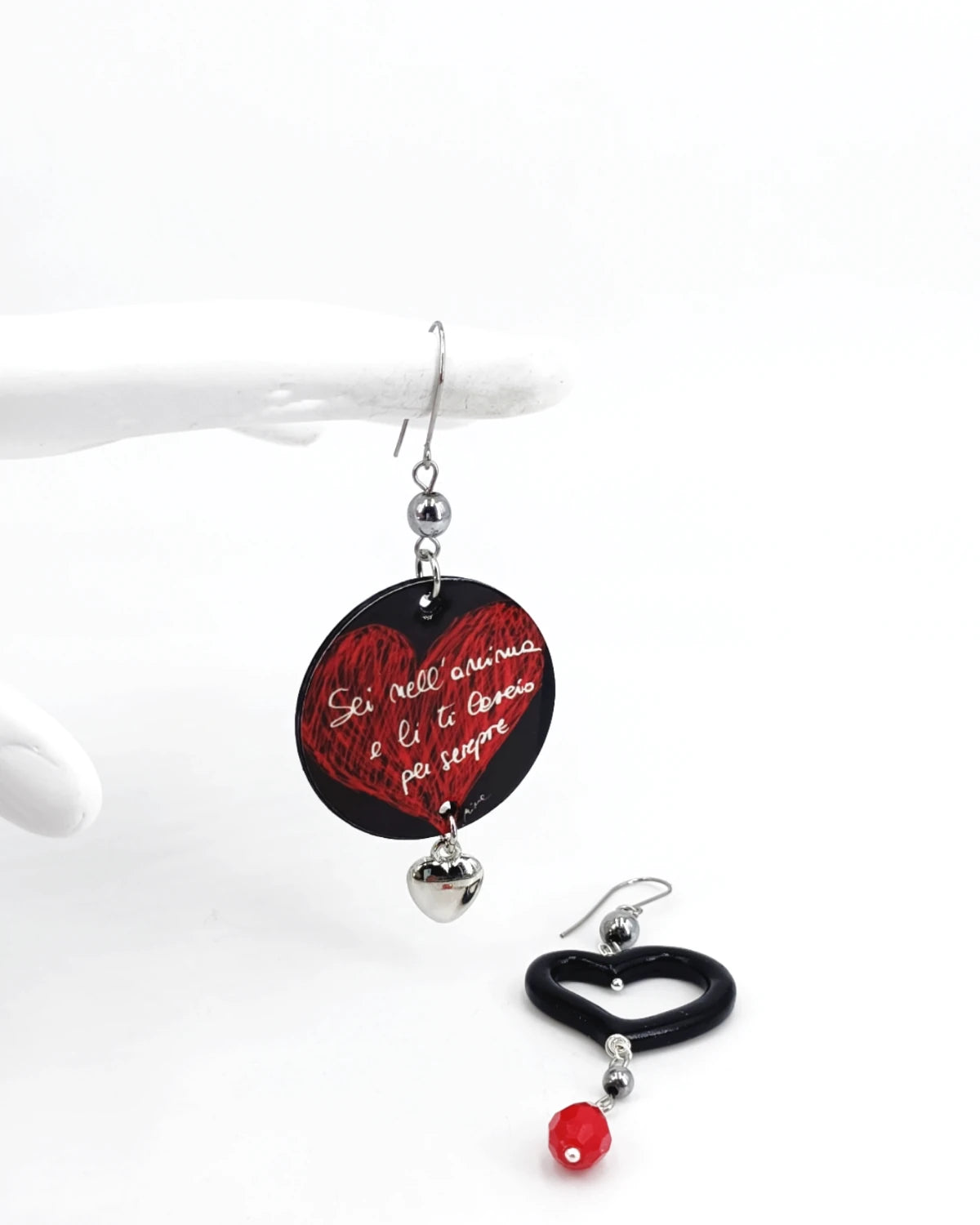 Orecchini di carta Sei nell'anima