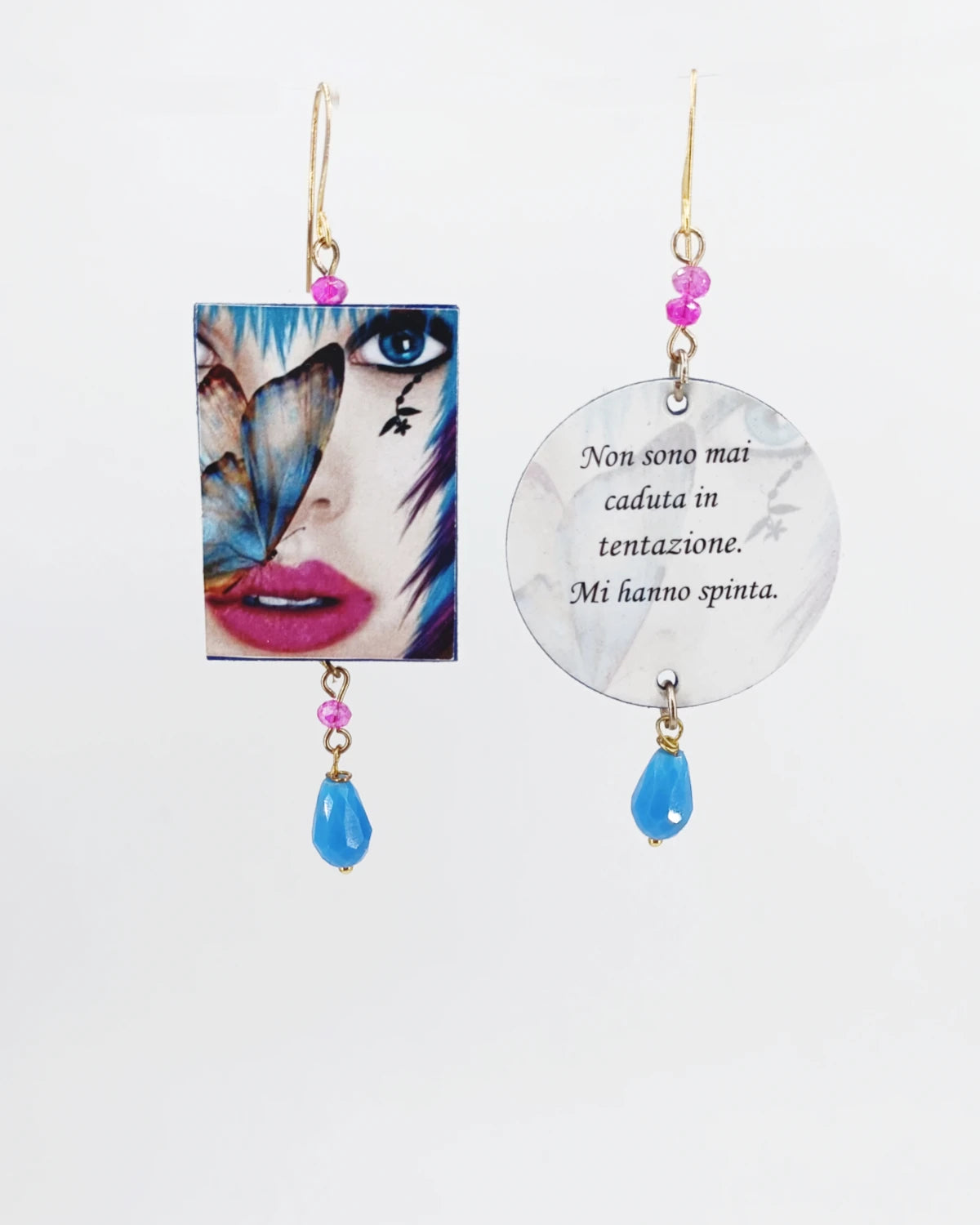 Orecchini di carta Spinta in tentazione