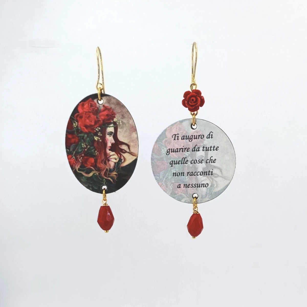 Orecchini di carta i silenzi che guariscono