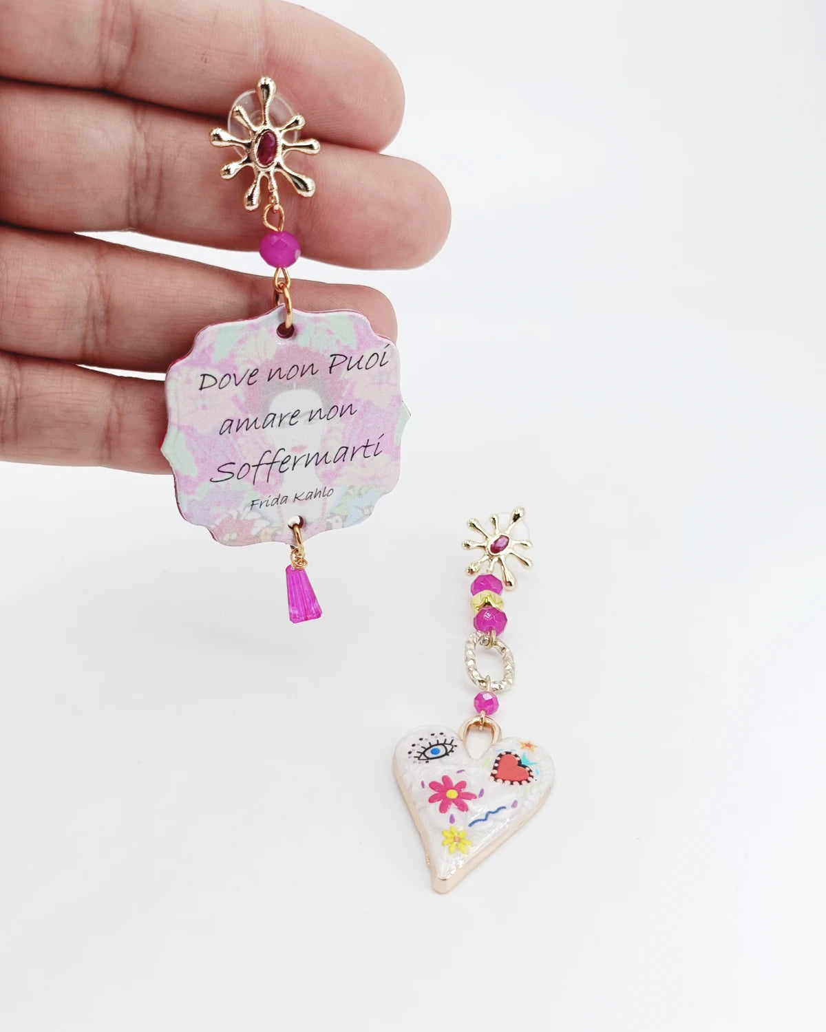 Orecchini frida khalo