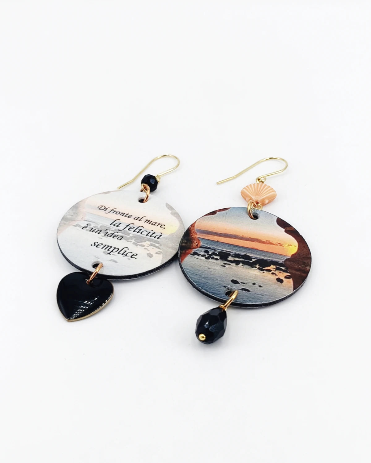 Orecchini  la felicità è un'idea semplice