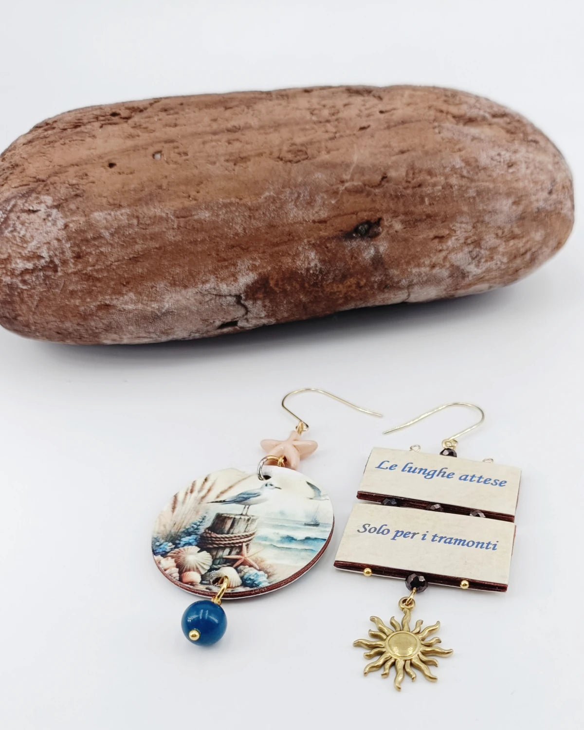 Orecchini le lunghe attese solo per i tramonti