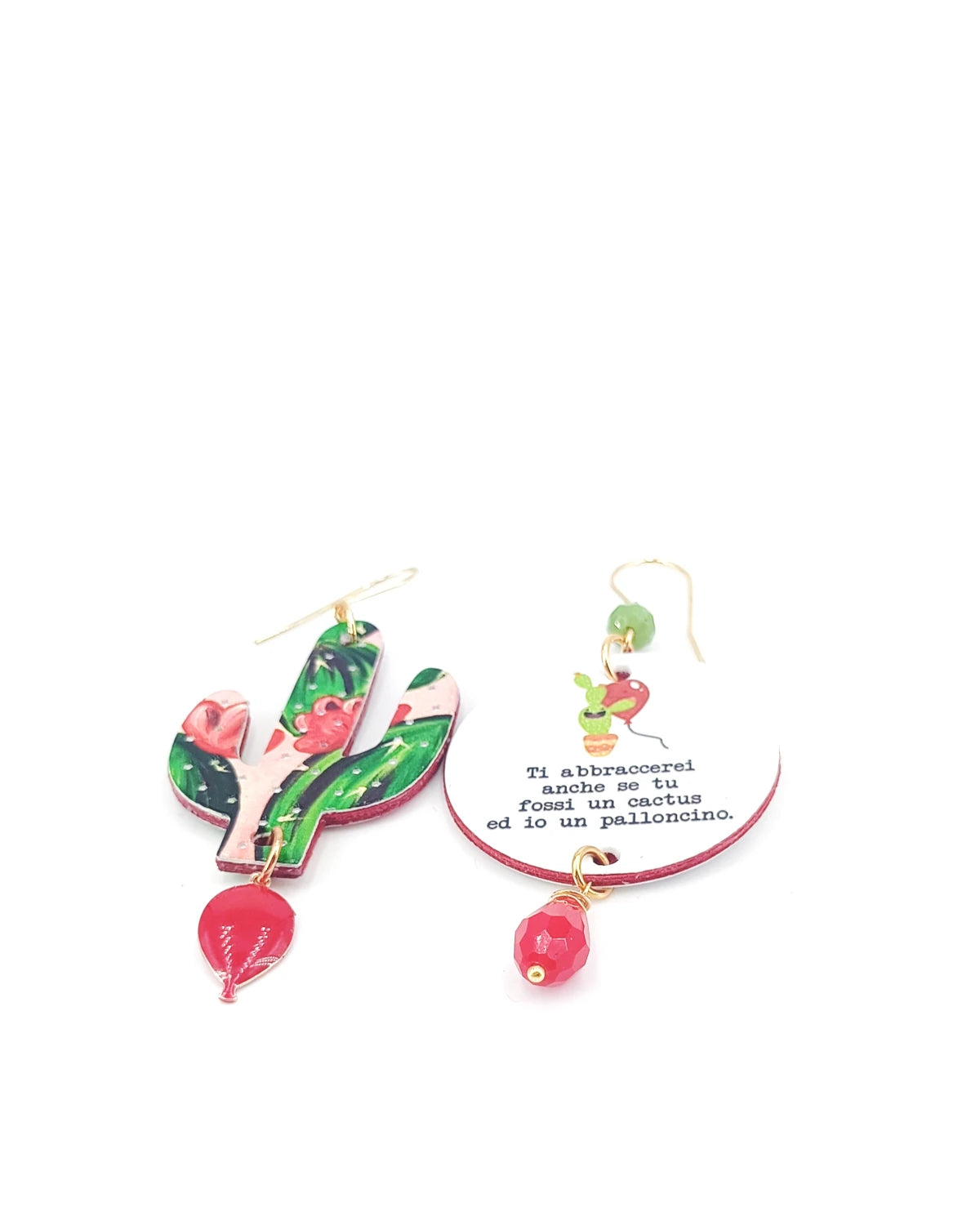 Ti abbraccerei anche se tu fossi un cactus ed io un palloncino