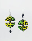 Orecchini di carta Animalier colorati