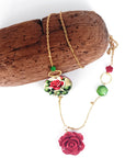 Collana La rosa rossa