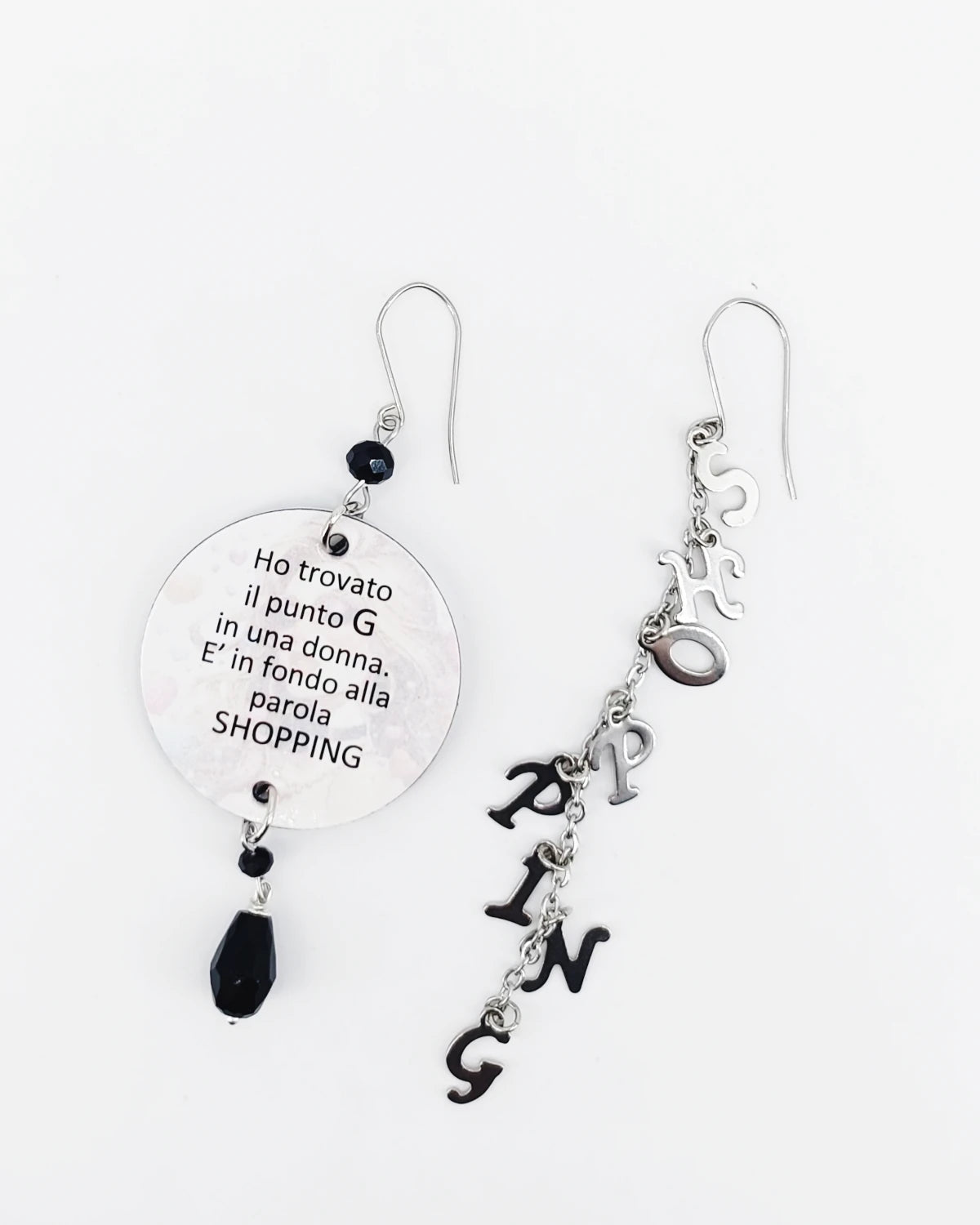 ho trovato il punto g è in fondo alla parola shopping