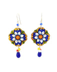 Orecchini di carta Maiolica fiore