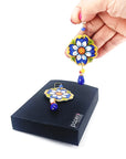 Orecchini di carta Maiolica fiore