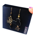 Orecchini di carta Mickey Mouse