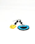 Orecchini di carta Cookie Monster