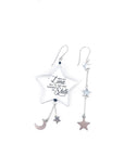 orecchini Punta alla luna, male che vada avrai vagabondato tra le stelle