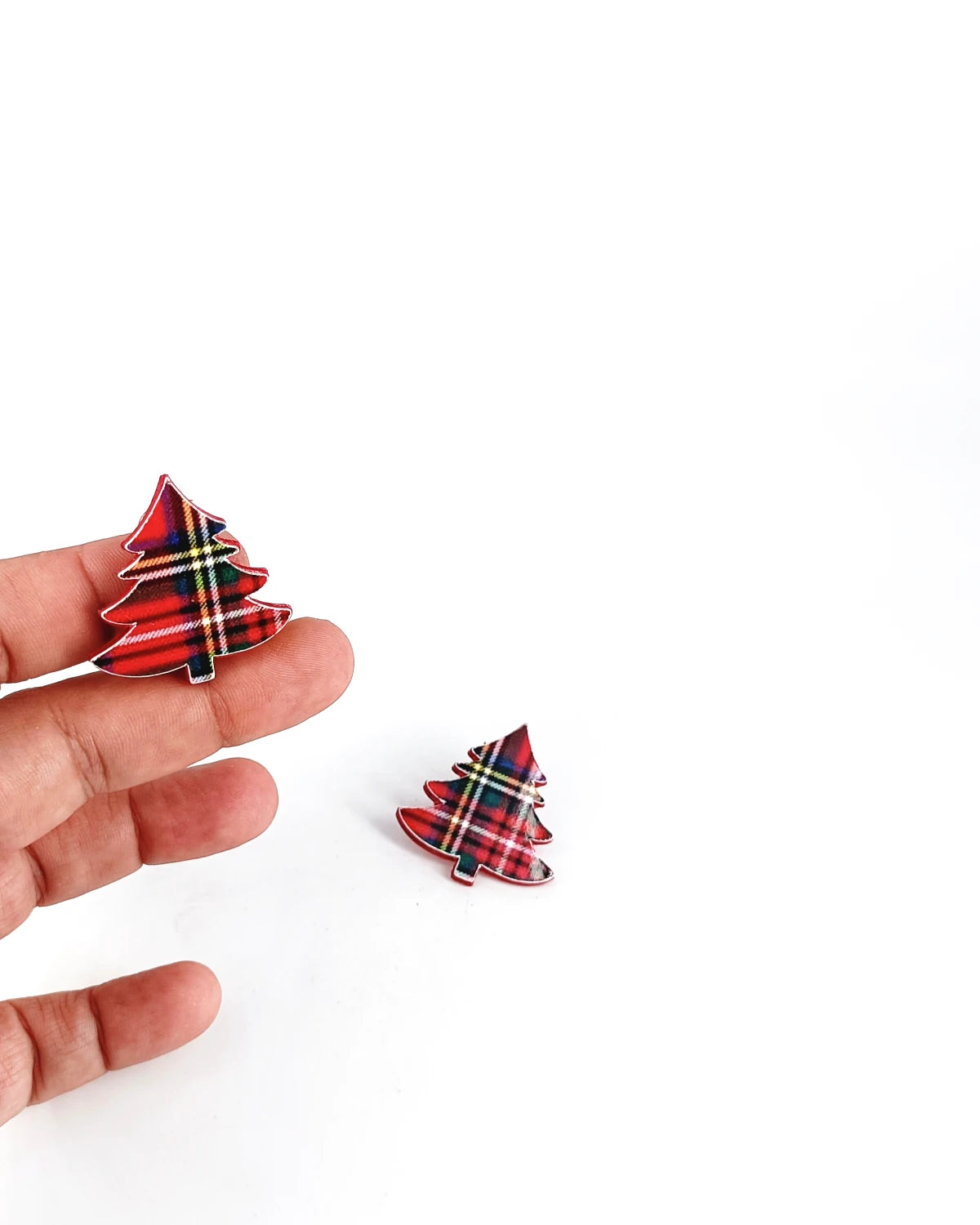 orecchini albero di natale